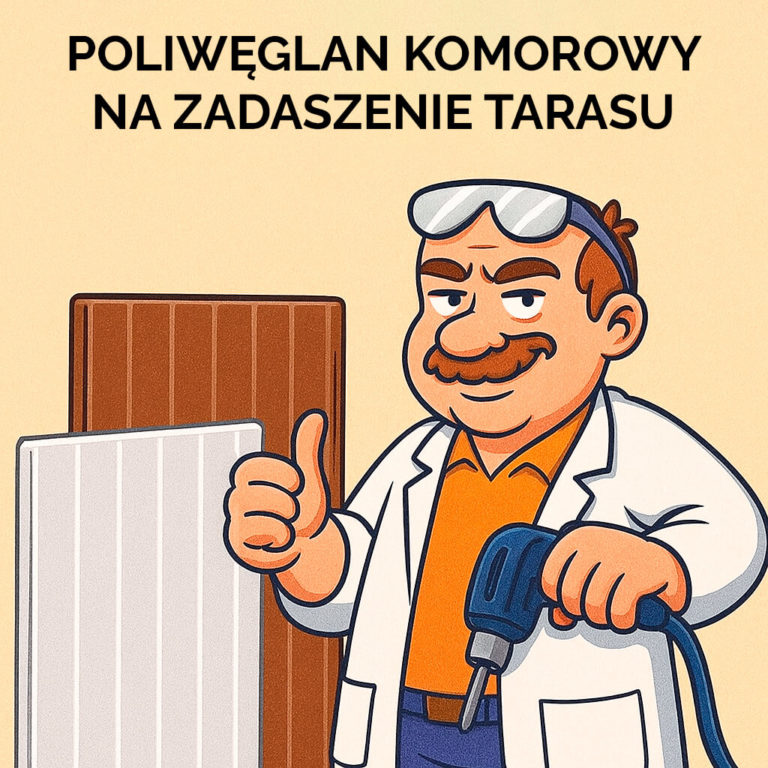 Jak dobrać poliwęglan komorowy na zadaszenie tarasu? Poradnik zakupowy